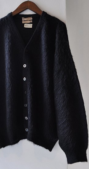 1950s Vintage Towne And King Mohair Cardigan Black ヴィンテージ黒 ...