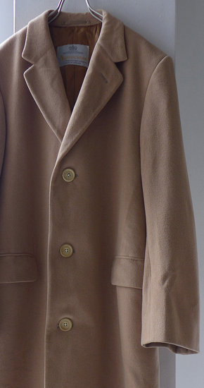 1970s Vintage Aquascutum Cashmere Chester Field Coat ヴィンテージ