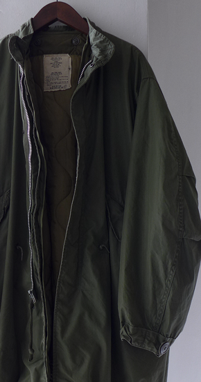 M-65 PARKA アルミジップ-