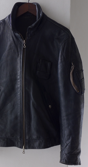 19500円公式購入 激安 【激安大特価!】 70s フランス軍 レザー