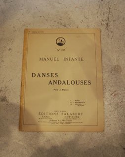 「Danses Andalouses」楽譜