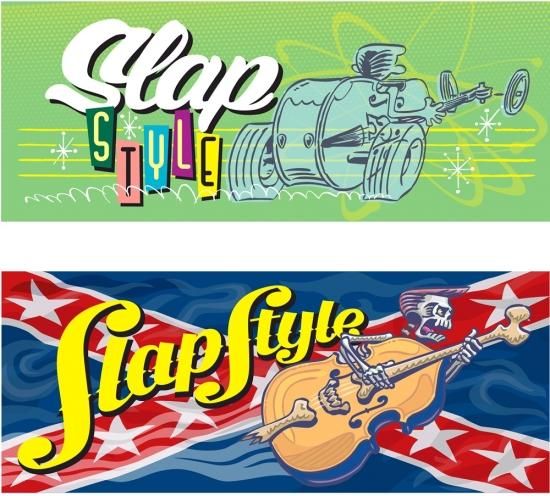 スラップスタイルステッカー