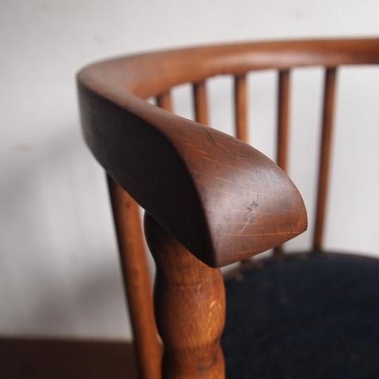 背付き椅子（かご椅子） - 古家具・古道具 アンティーク家具