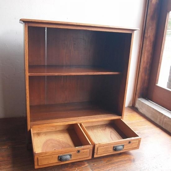 昭和レトロ 古家具 骨董 キャビネット 中国家具鍵付キャビネット - アンティーク山本商店