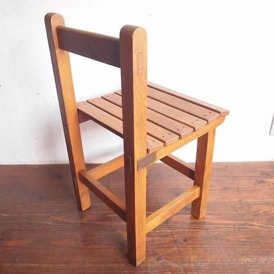 木の椅子（学校椅子） - 古家具・古道具 アンティーク家具 kubu