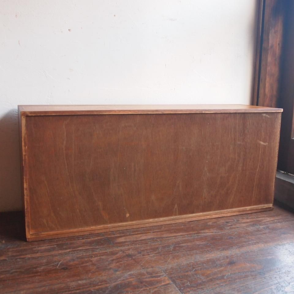 古い本棚　木箱　2段　古道具　アンティーク　収納棚　仕切り棚 古い本棚 木箱 2段 古道具 アンティーク 収納棚 仕切り棚 古い