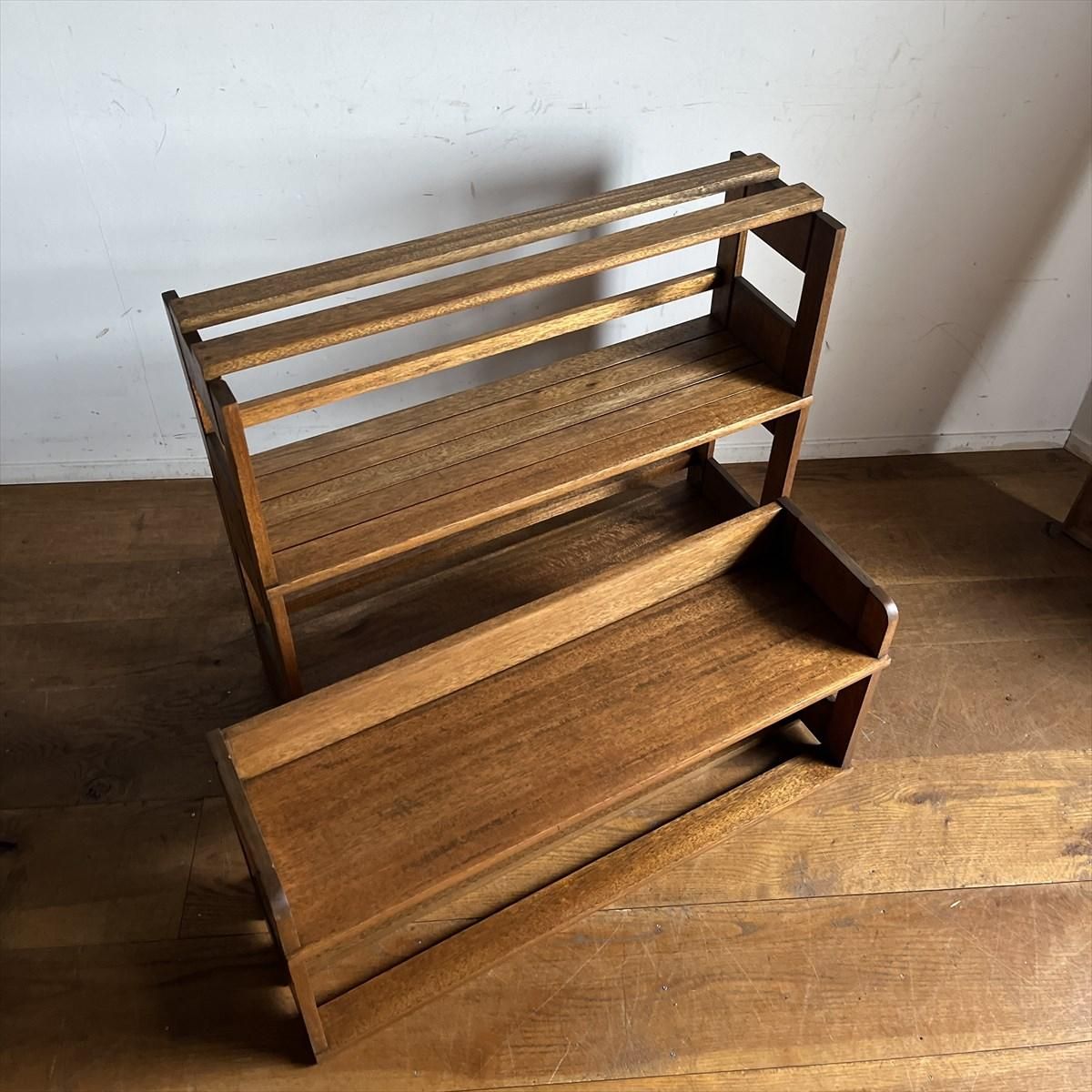 本棚/4段/可動式 - 古家具・古道具 アンティーク家具 kubu(クブ) 本棚/4段/可動式 - 古家具・古道具 アンティーク家具 kubu(クブ)