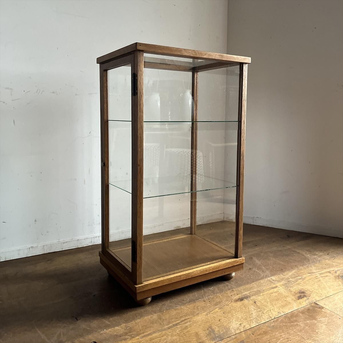 ガラスケース ミニガラスキャビネット 古家具 古道具