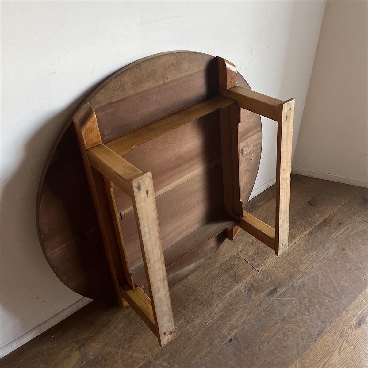 丸テーブル/桂と檜 - 古家具・古道具 アンティーク家具 kubu（クブ）