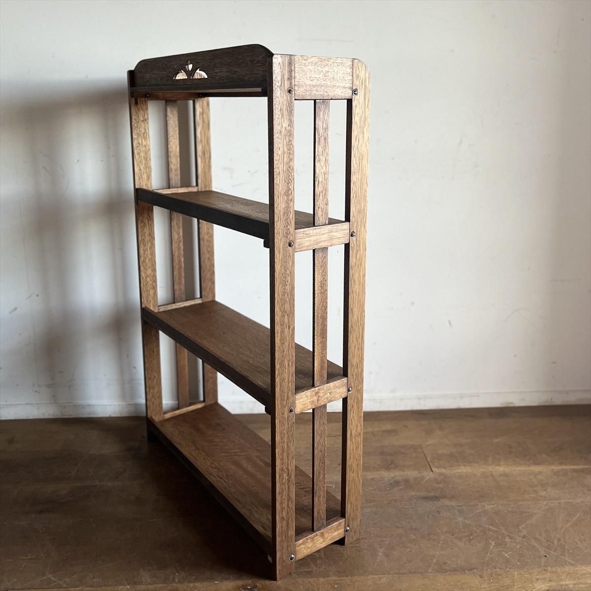 棚・本棚/4段 - 古家具・古道具 アンティーク家具 kubu（クブ）