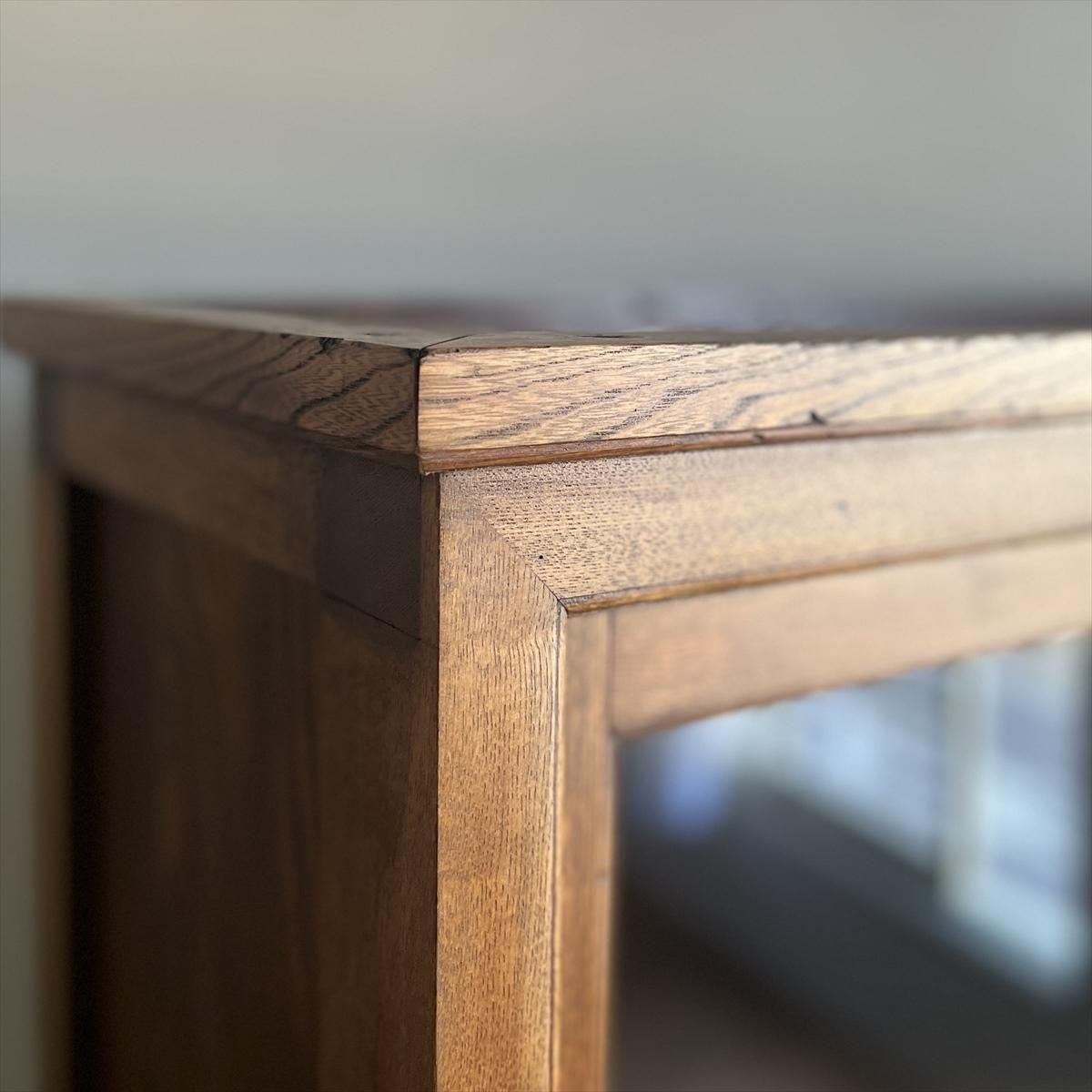 キャビネット/食器棚/ニレ - 古家具・古道具 アンティーク家具 kubu