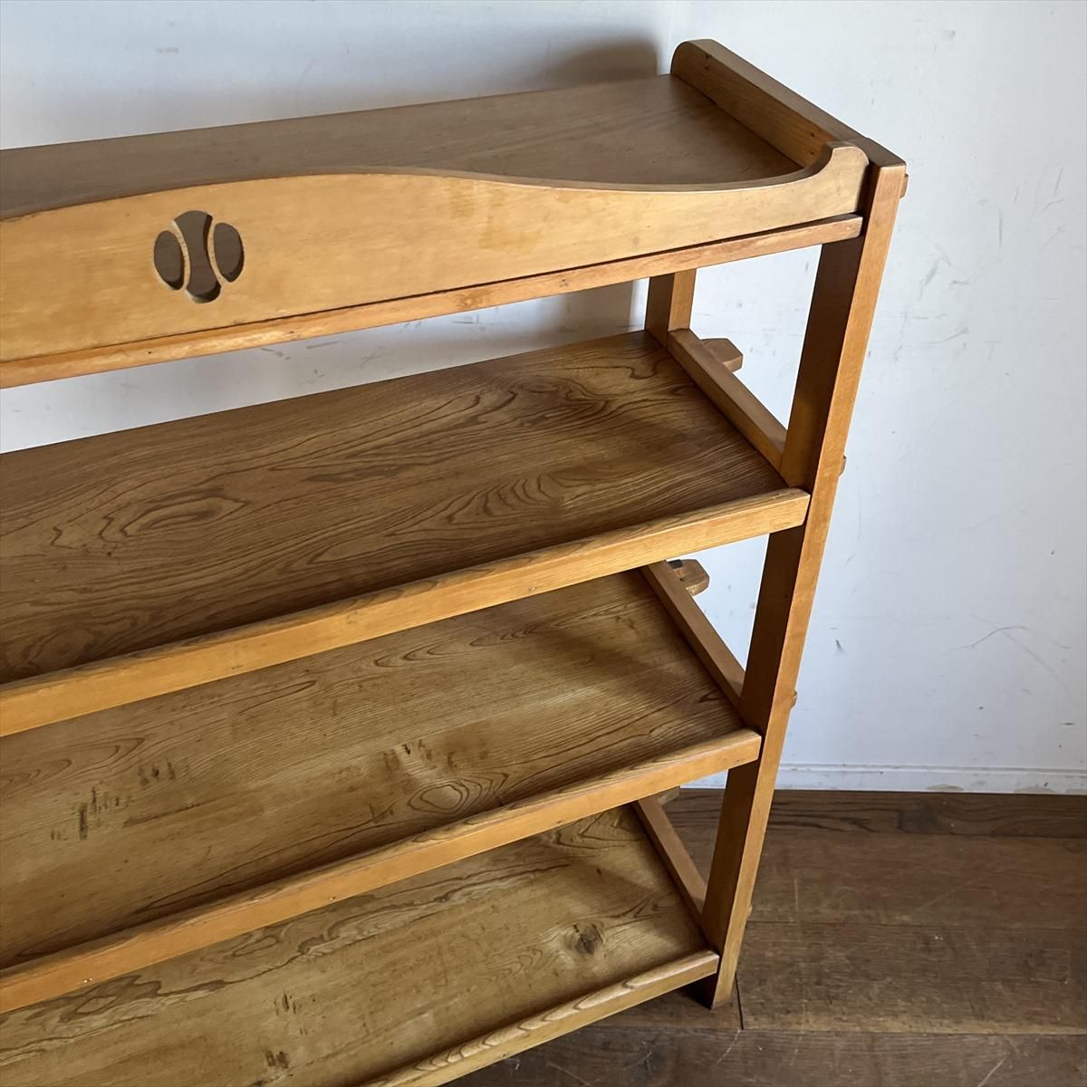 本棚/くさび棚/4段 - 古家具・古道具 アンティーク家具 kubu（クブ）