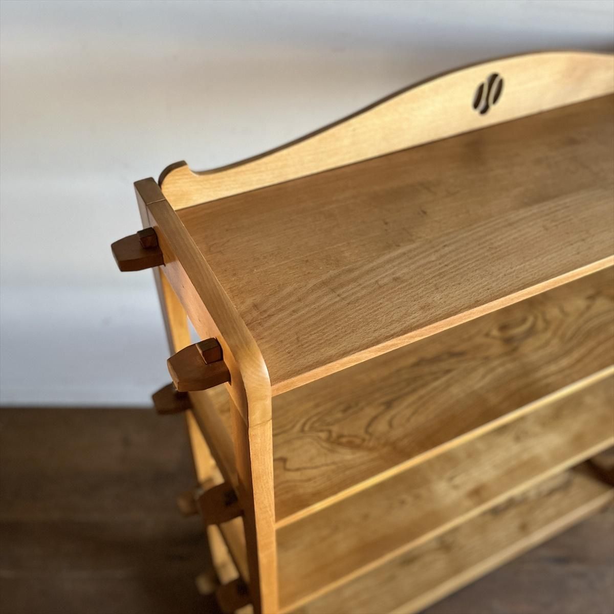 本棚/くさび棚/4段 - 古家具・古道具 アンティーク家具 kubu（クブ）