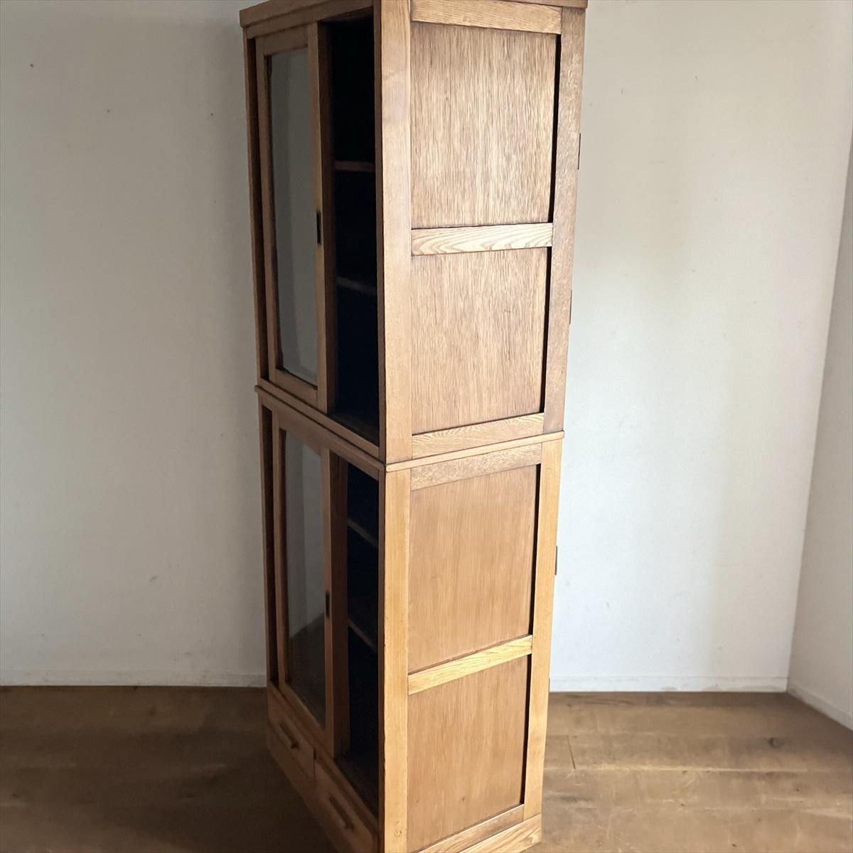 食器棚/タモ - 古家具・古道具 アンティーク家具 kubu（クブ）