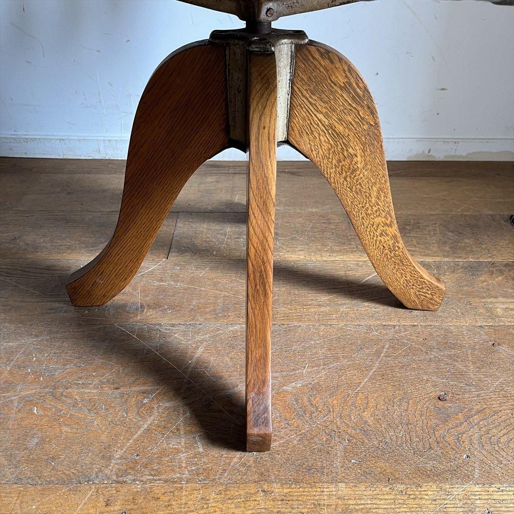 回転チェア/ナラ/ウィリアム・モリス/blackthorn - 古家具