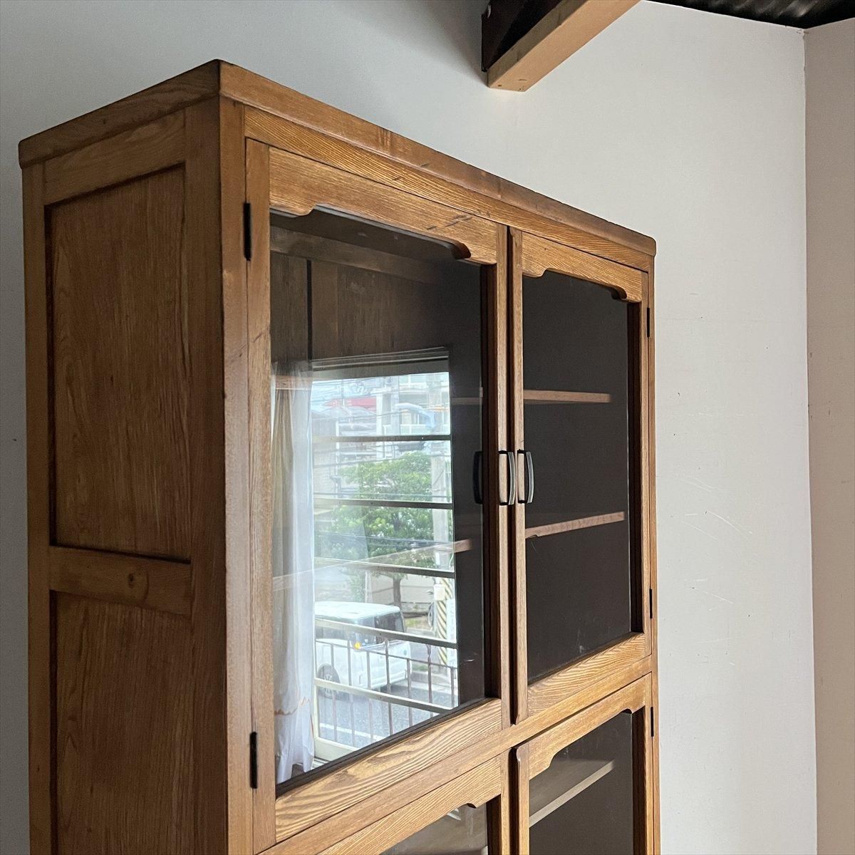 食器棚/タモ - 古家具・古道具 アンティーク家具 kubu（クブ）