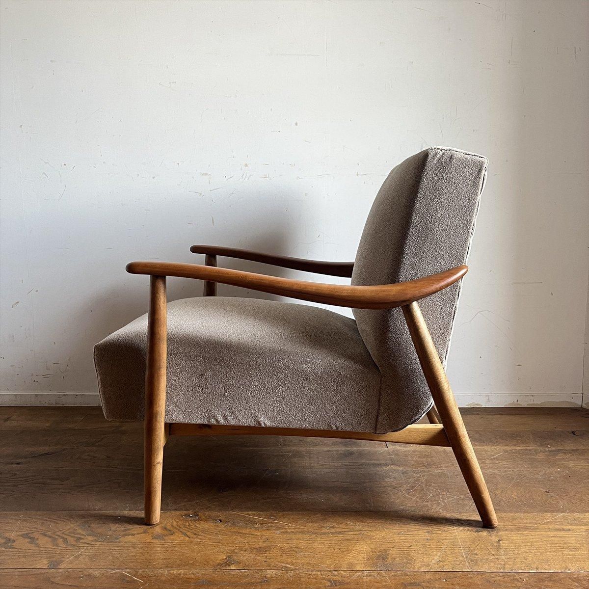 北海道民芸家具 樺無垢材 1人掛けソファ 1Pソファ A 飛騨産業 北海道民芸家具 ソファー 1人掛け ソファ 一人掛け 1P