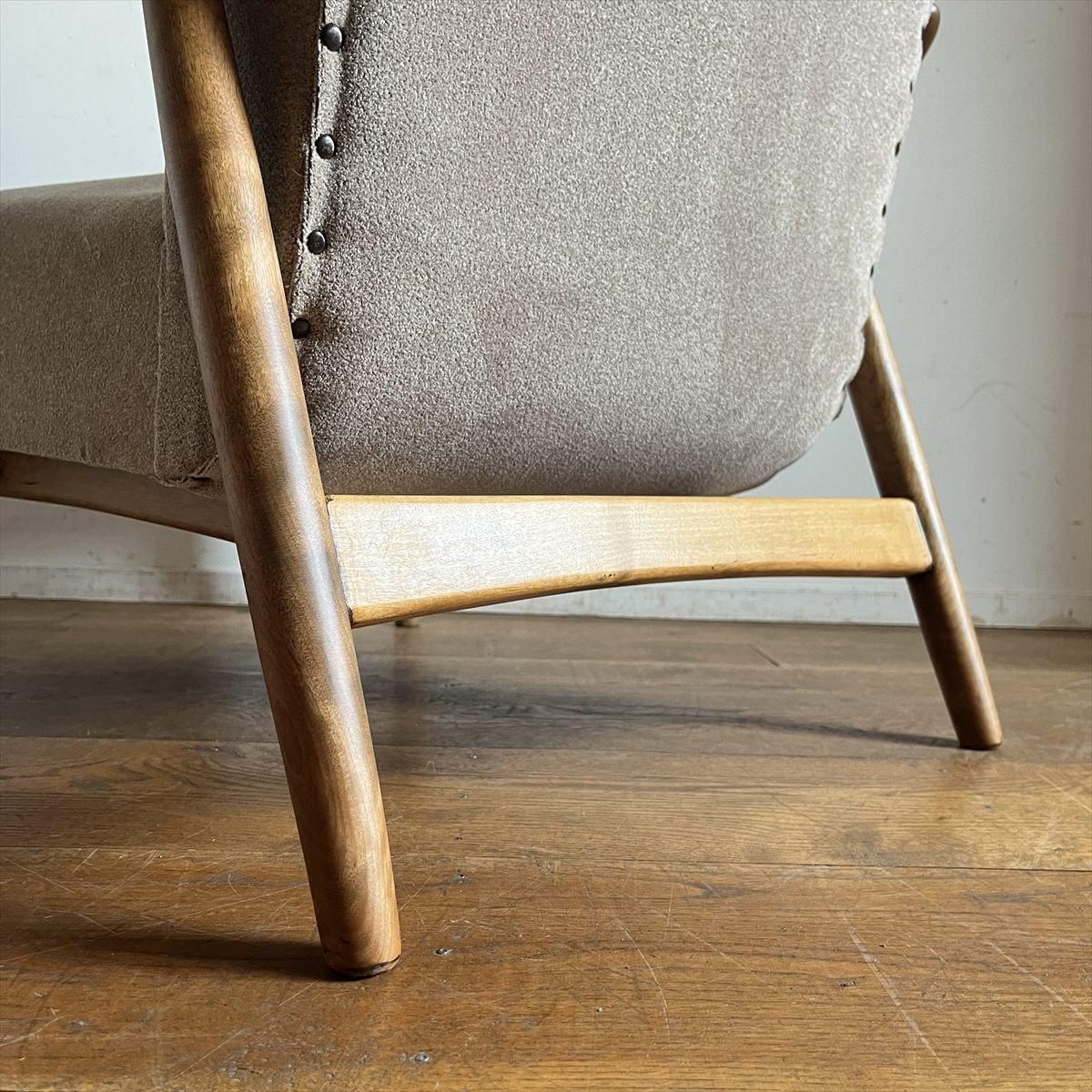 北海道民芸家具 樺無垢材 1人掛けソファ 1Pソファ A 飛騨産業 北海道民芸家具 ソファー 1人掛け ソファ 一人掛け 1P