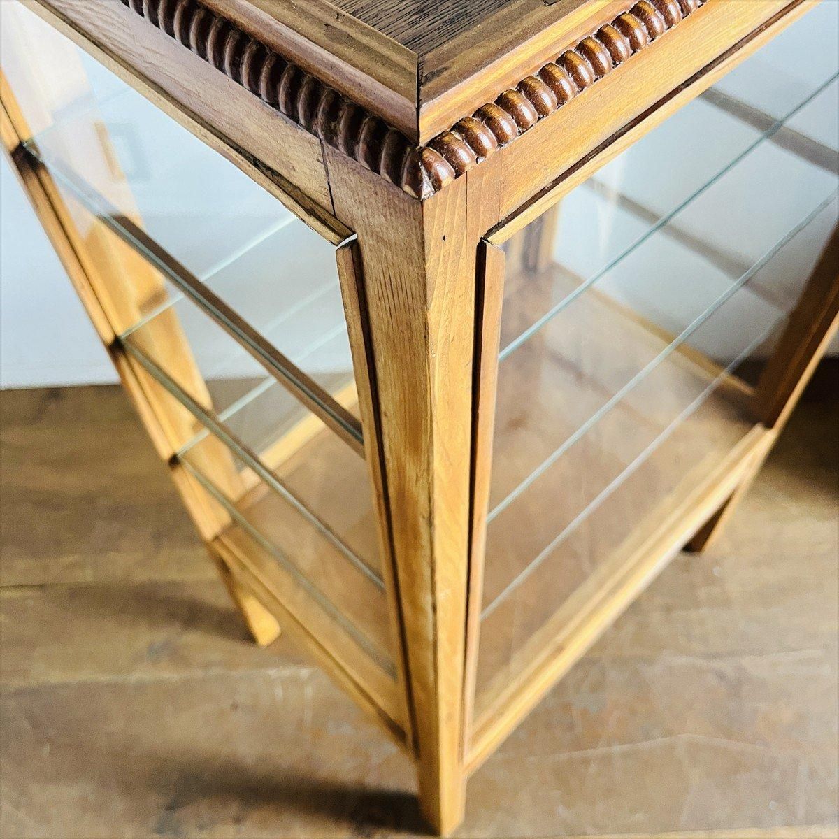 ガラスケース/ヒノキ - 古家具・古道具 アンティーク家具 kubu