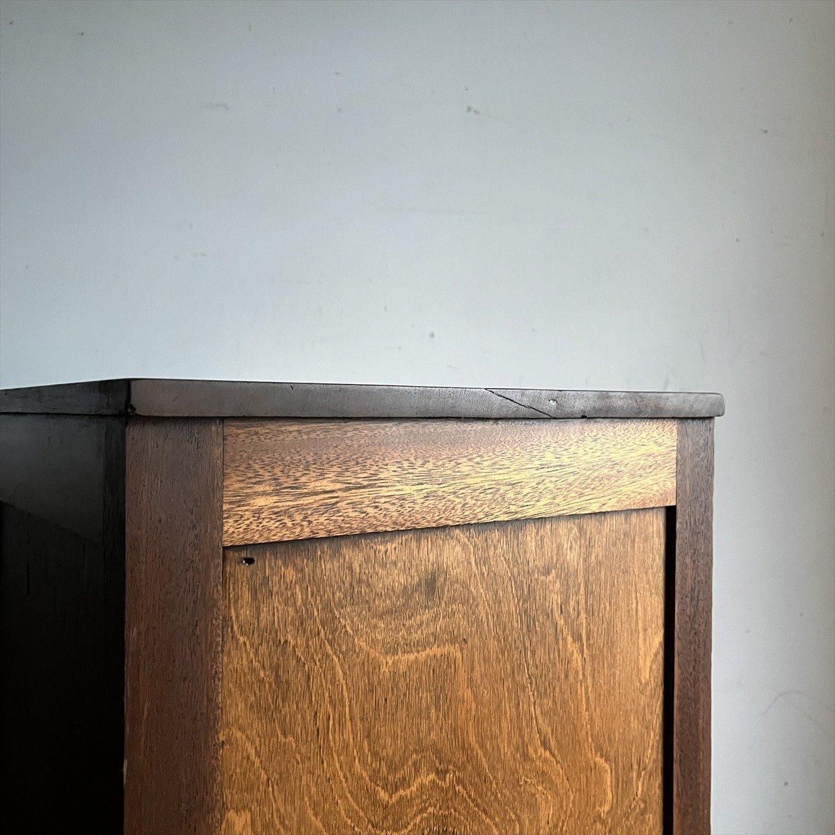 古道具　15杯チェスト　昭和初期レトロ 古道具 15杯チェスト 昭和初期レトロ