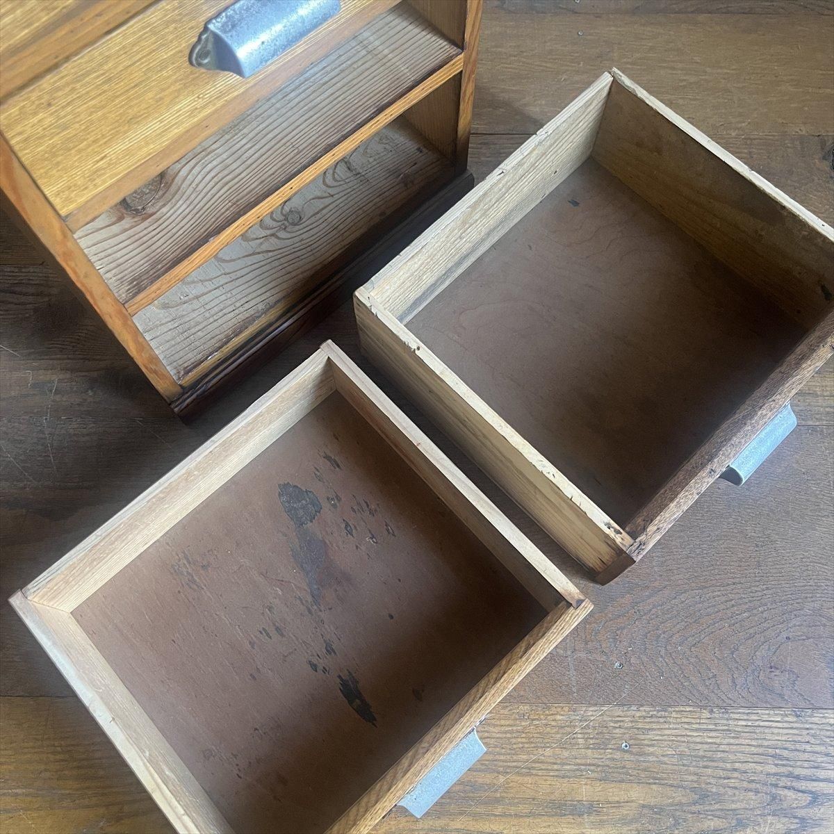 アンティーク古道具4段引き出し 日本小引き出し - アンティーク・古道具・暮らしの雑貨店 京都