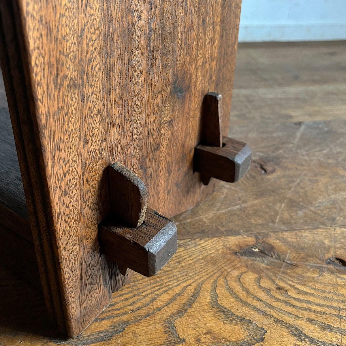 くさび棚/ラワン - 古家具・古道具 アンティーク家具 kubu（クブ）