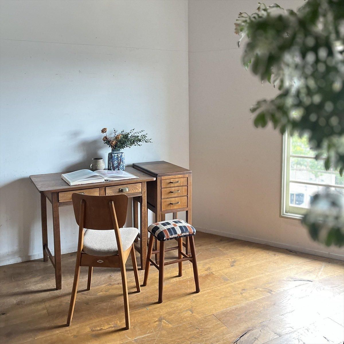 デスク/センとナラ - 古家具・古道具 アンティーク家具 kubu（クブ）