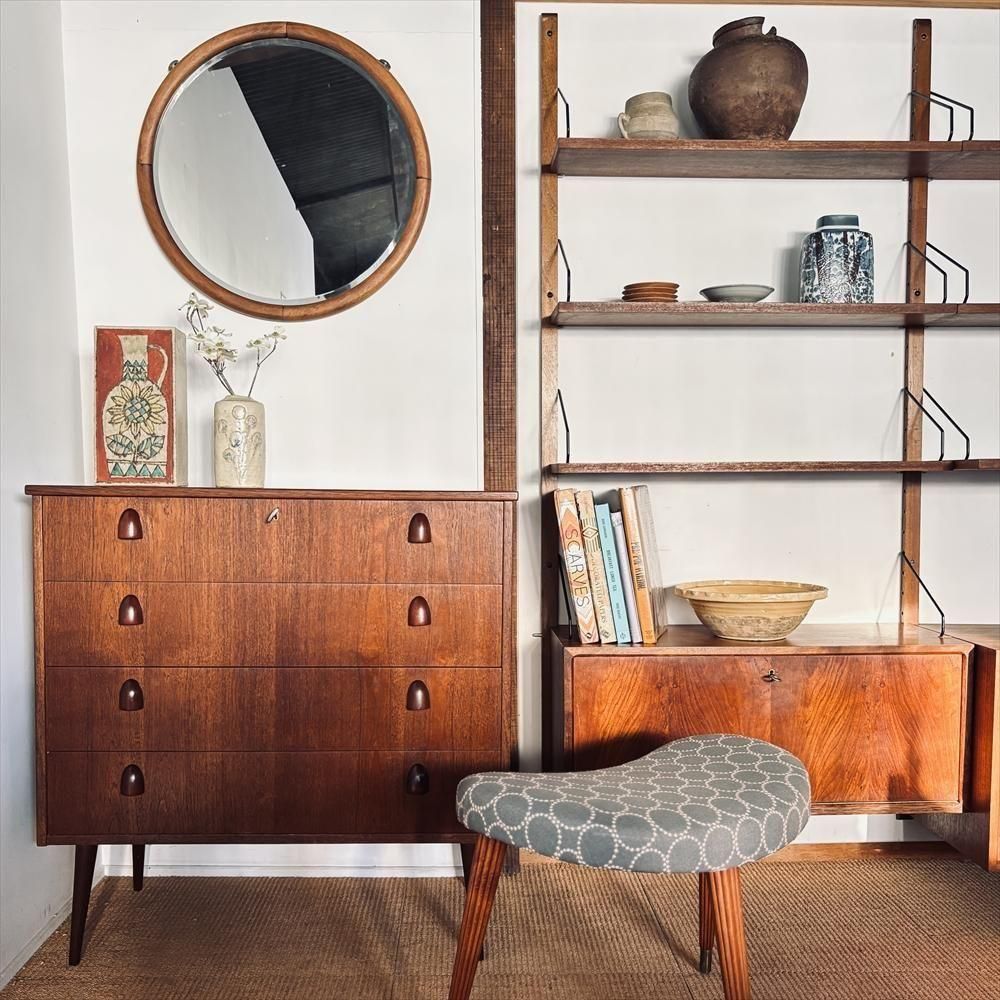 ウォールユニットシェルフ/北欧ヴィンテージ - 古家具・古道具