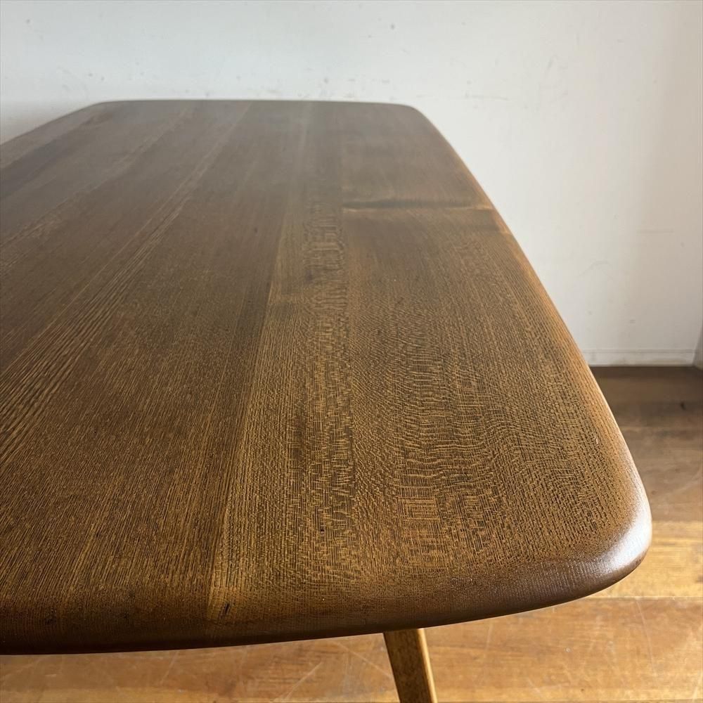 ERCOL ダイニングテーブル イギリスアーコール社 ercol ダイニングテーブル(152cm×76cm) す27-1