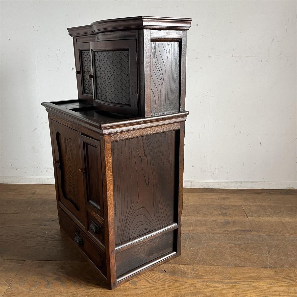 ※引き取り限定、アンティーク家具③ 古家具　キャビネット　古民家 キャビネット - 古家具・古道具 アンティーク家具 kubu（クブ）