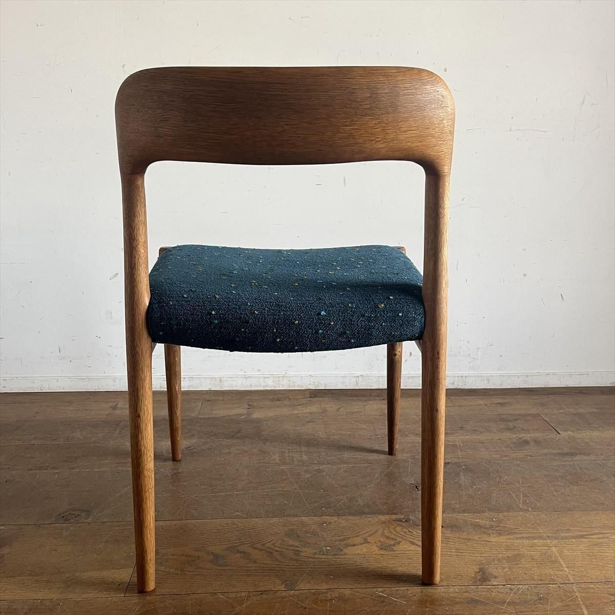 北欧ビンテージ　JLモラー　No.75 チェア　オーク　デンマーク家具 J.L.Moller(J.L.モラー) No75チェア チーク材 北欧家具