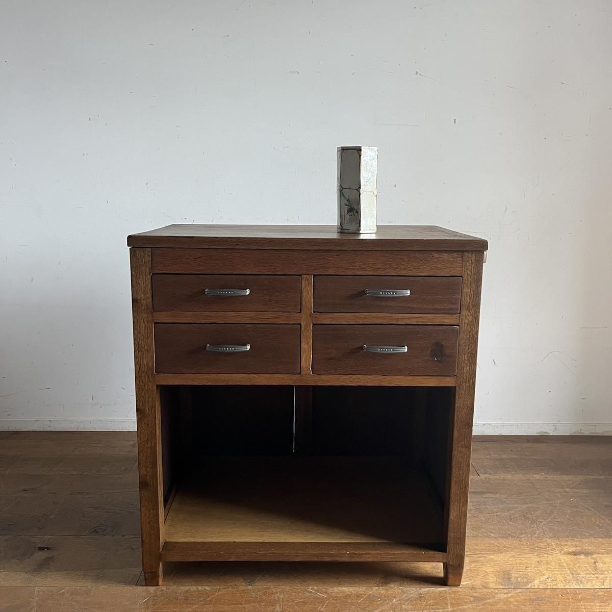 2点まとめて　棚　サイドボード　ラック　古家具　古道具　アンティーク　昭和レトロ 2点まとめて 棚 サイドボード ラック 古家具 古道具