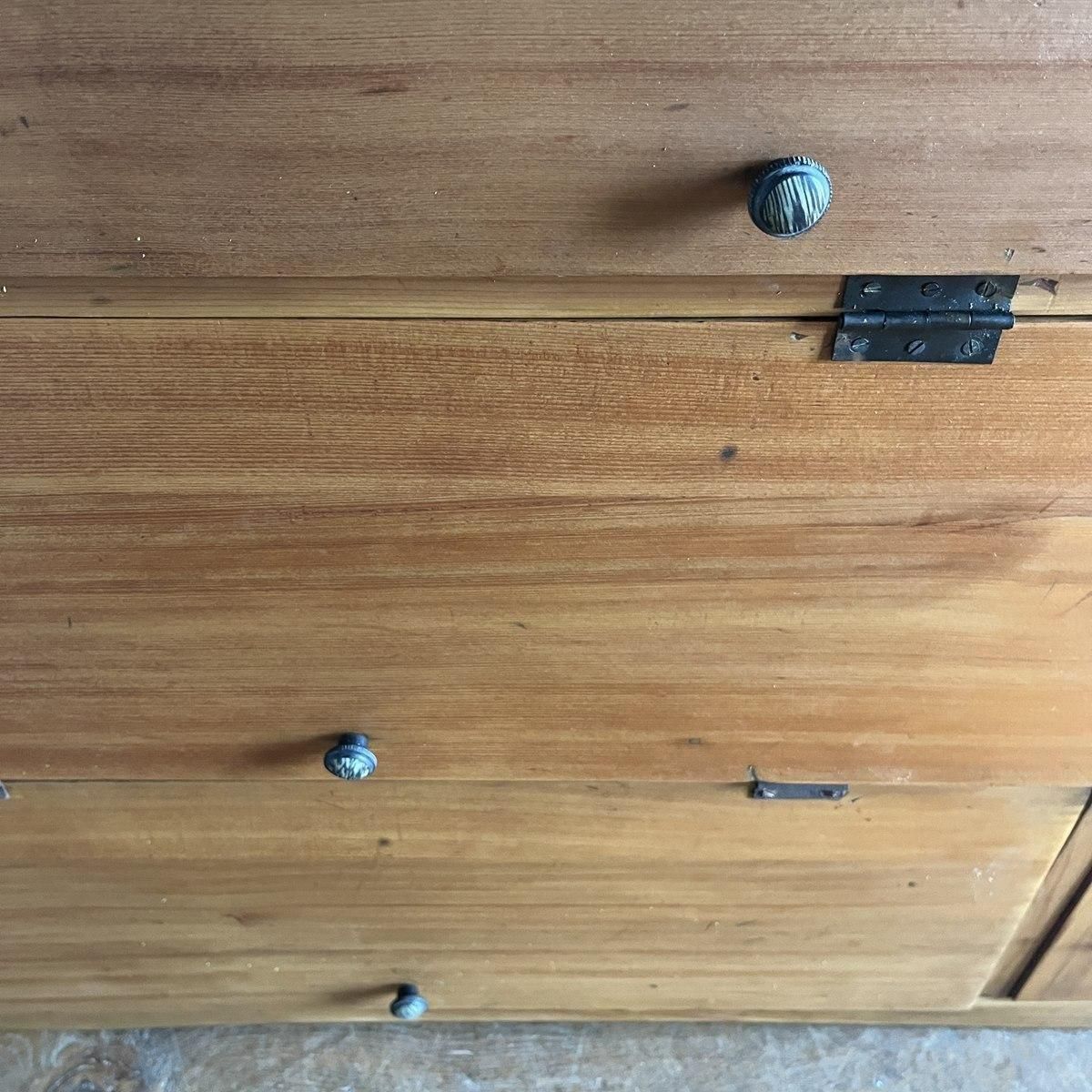 ヒノキのパタパタ下駄箱 - 古家具・古道具 アンティーク家具 kubu（クブ）