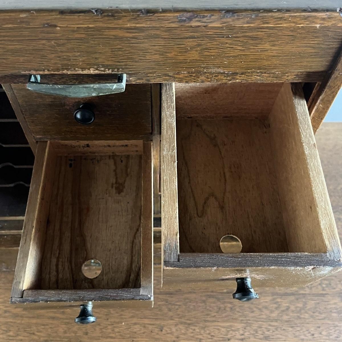 蛇腹扉の小引き出し - 古家具・古道具 アンティーク家具 kubu