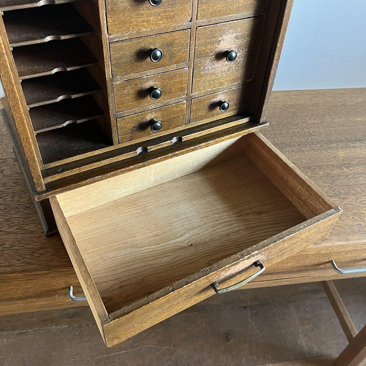 蛇腹扉の小引き出し - 古家具・古道具 アンティーク家具 kubu（クブ）