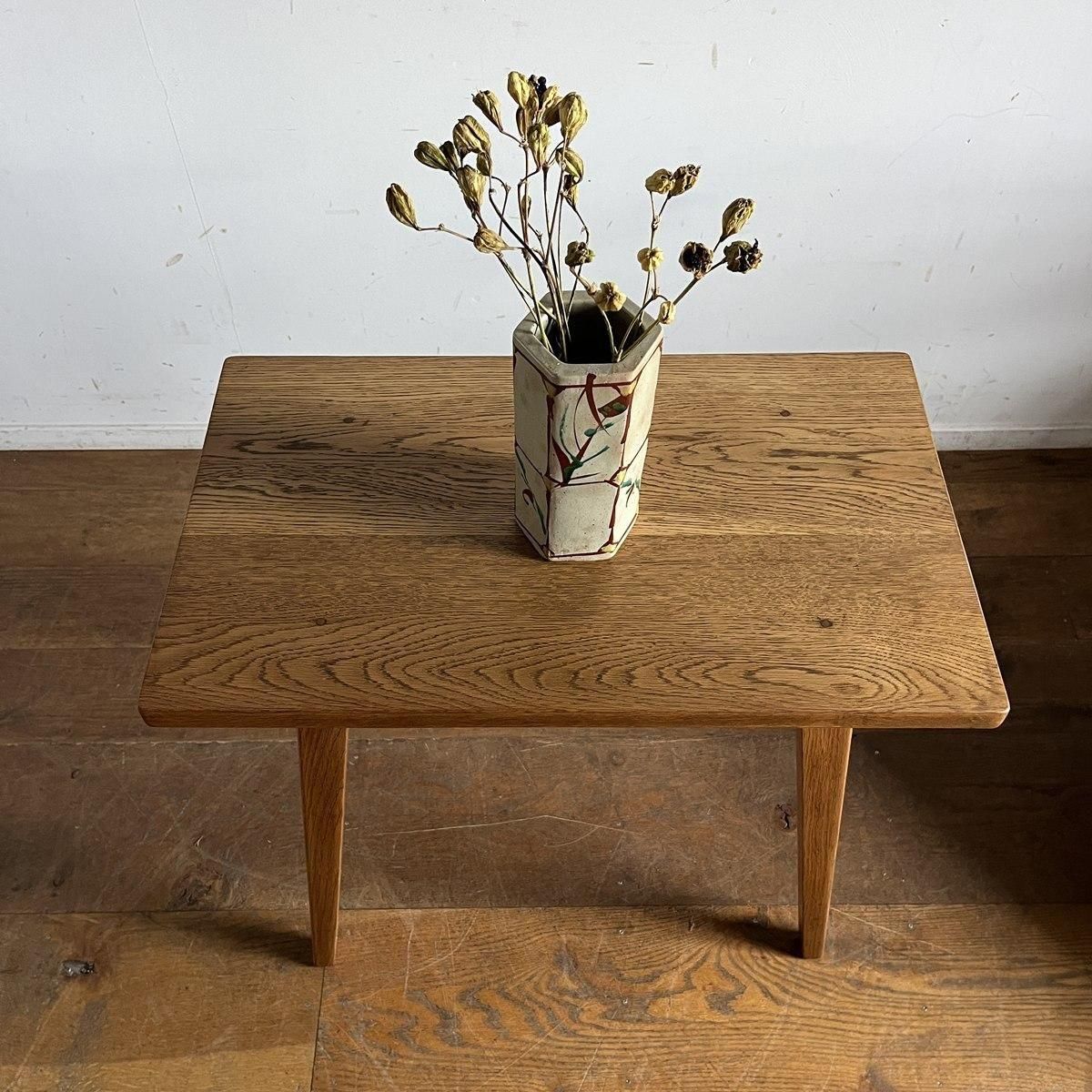 ナラのコーヒーテーブル - 古家具・古道具 アンティーク家具 kubu（クブ）