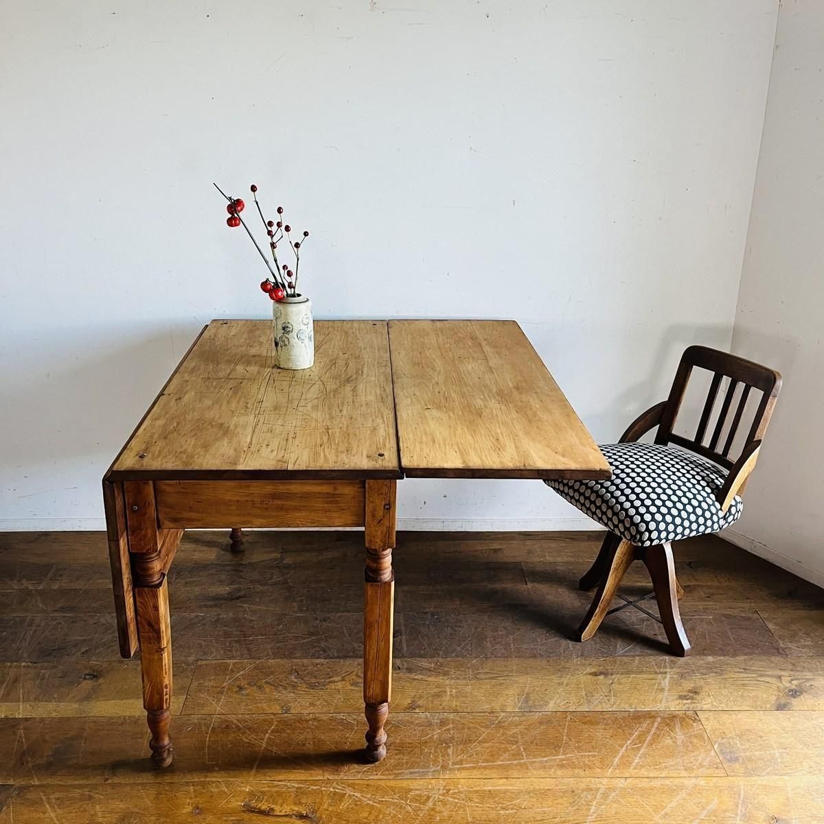 ちゃぶ台　テーブル　古民家　机　インテリア　レトロ　骨董　古道具 楽天市場】特大ちゃぶ台 径107cm 0001 古民家 古民具 テーブル 昭和