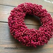 ツルウメモドキリース（中） - ナチュラルリース森の木