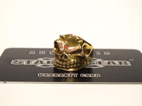 STARLINGEAR CUSTOM STYLER RING W/HORN K18 - RIGID & THE OUTLAW WORKS