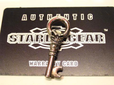 STARLINGEAR PROTOTYPE MINI SKELETON KEY PENDANT - RIGID & THE