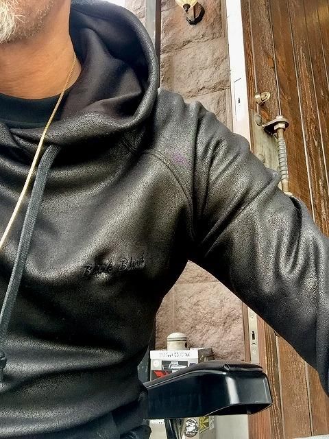 ブラックコーティングパーカー hyde ブラックハニーチリクッキー