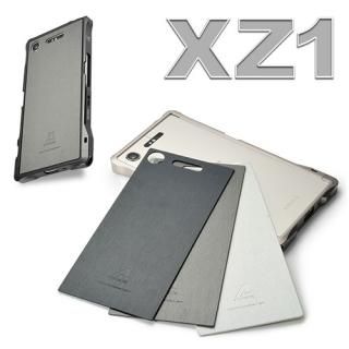 ̥ѥͥ:LEATHER BACK DEFENDER for Xperia XZ1