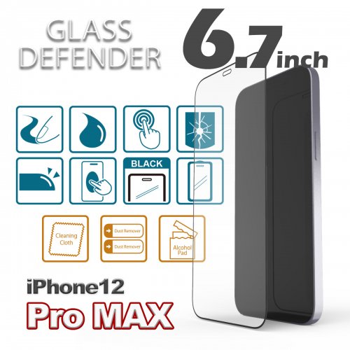 GLASS DEFENDER for iPhone12Pro Max (6.7