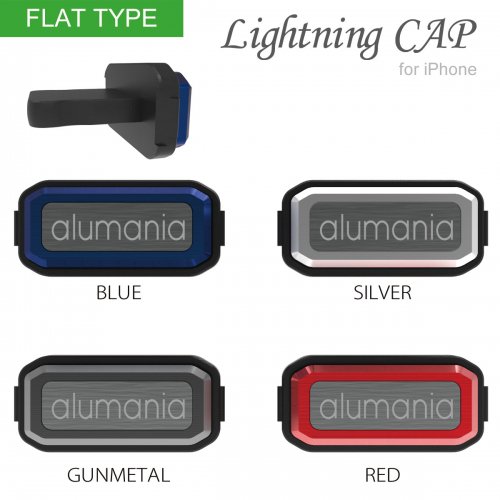 【FLAT TYPE】LIGHTNING CAP for iPhone12〜14, iPhone5