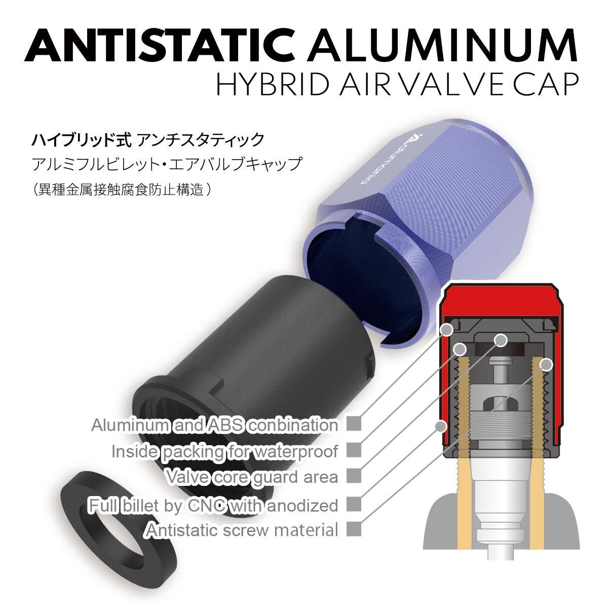新品未開封 SEVエアバルブキャップ セブSEV