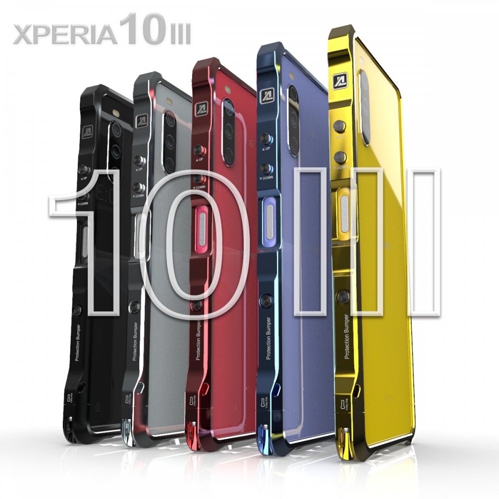 alumania/ EDGE LINE-Bumper for SONY: XPERIA 10 III (テン・マークスリー) / XPERIA 10  III Lite