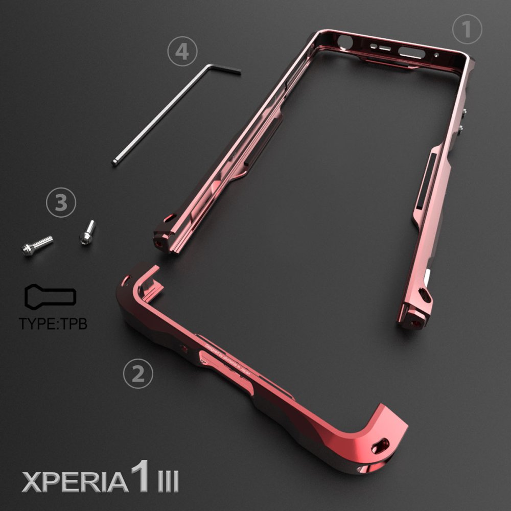 alumania/ EDGE LINE-Bumper for SONY: XPERIA 1 III (mark3)