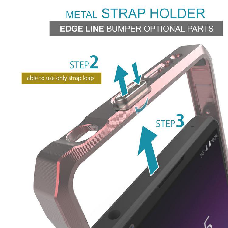 OPTION：METAL STRAP HOLDER | エッジラインバンパーにストラップを装着したい時に利用します。