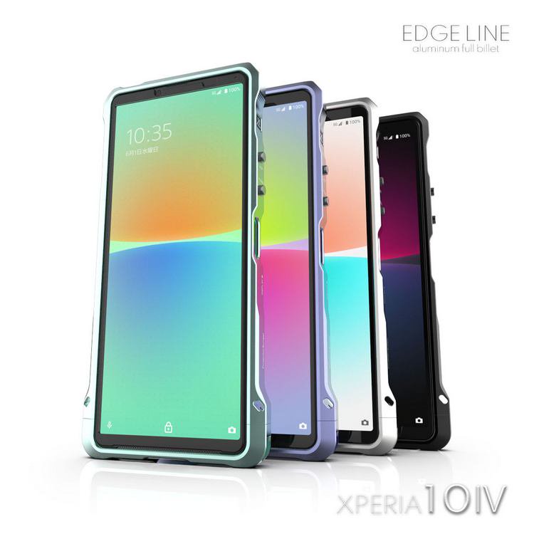 alumania/ EDGE LINE-Bumper for SONY: XPERIA 10 IV (mark4)