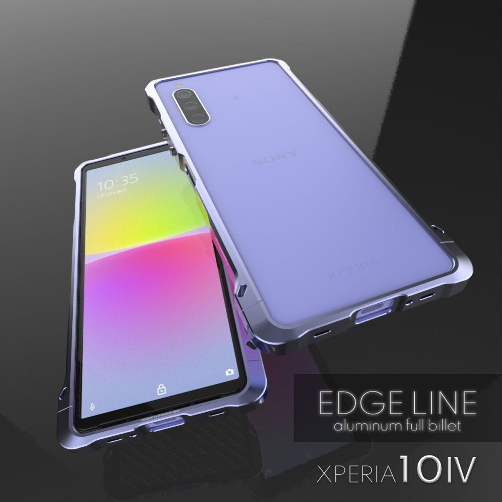 alumania/ EDGE LINE-Bumper for SONY: XPERIA 10 IV (mark4)